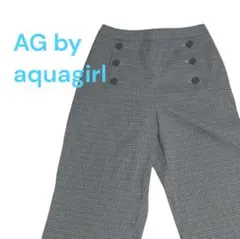 AG チェック柄 ワイドレッグパンツのサムネイル