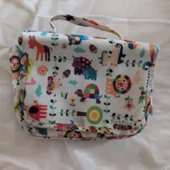 おむつポーチ カラフル動物柄