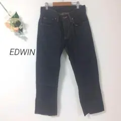 2.512 EDWIN 512 エドウィン ストレートデニム ジーンズロゴボタン
