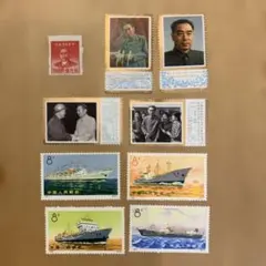 中国切手☆中国人民郵政・輪船 1972年 計4枚全 編29-32 送料込み 希少
