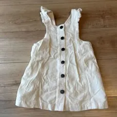 babyGAP ホワイトジャンパースカート