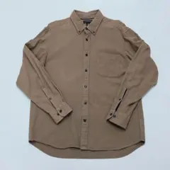 LANDS' END ボタンダウン コットン ライト ネルシャツのサムネイル