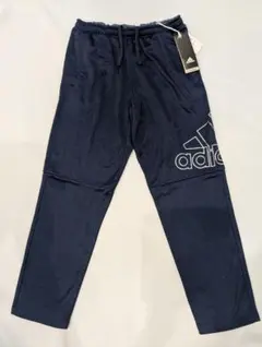 新品●アディダスadidas 長ズボン 160cm 紺ネイビー