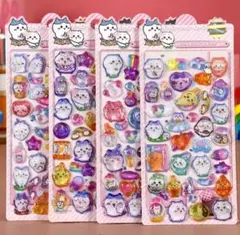 ✨感謝セール✨ちいかわ ボンボン ウォーター ぷくぷく シール4点