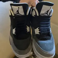 Air Jordan 4 グレー ブラック