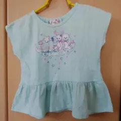 マザウェイズ、水色 Tシャツ 90のサムネイル