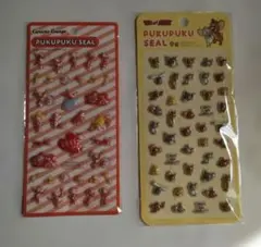 ぷくぷくシール トムとジェリー おさるのジョージ