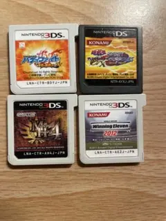 まとめ売り　3DS DSソフト　4本セット