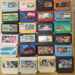 ファミコンソフト 24本セット まとめ売り