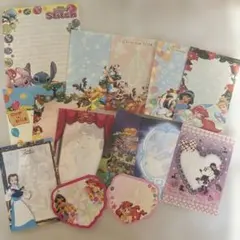 ディズニー バラメモ張セット 2004年クリスマス　平成【まとめ買い可能】