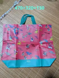 キリン ミッキー エコバッグ 大きめ