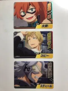 ヒロアカ 物間寧人 拳藤一佳 鉄哲徹鐵 コレクターズカード