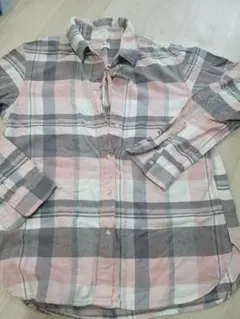 セール❤ ユニクロ　UNIQLO　チェックシャツ　Sサイズ　レディース ブラウス