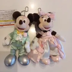 ミッキー ミニー キーホルダーセット