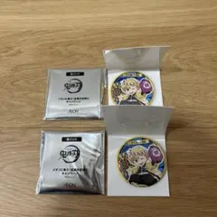 鬼滅の刃　善逸 缶バッジ2個セット イオン限定
