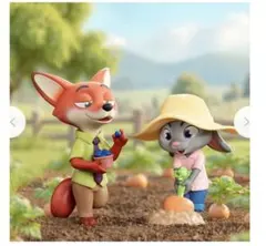 ズートピア 52TOYS ニック ジュディ フィギュア ディズニー