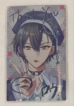 にじさんじ ぎゃうるふ チェキ ぎゃう レア 小柳ロウ