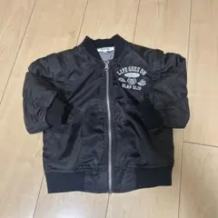 SLAP SLIP 2wayベビーアウター　ブルゾン　ブラック黒　サイズ90のサムネイル