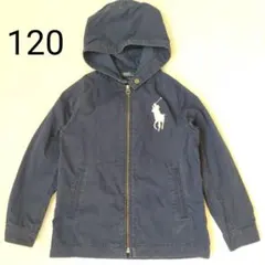 POLORalph Lauren ジャケット ネイビー 120 ビッグポニー
