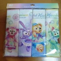ディズニーシー　ダッフィー20周年　カラフルハピネス　ミニタオルセット