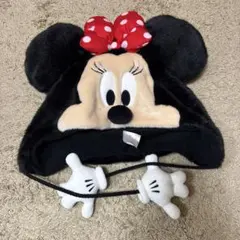 ディズニー　ミニーマウス 帽子　ファンキャップ