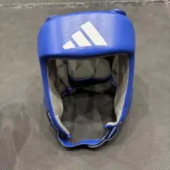 adidas ボクシング ヘッドギア 青 JABF公認のサムネイル