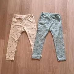 ユニクロ　レギンス　110 2枚セット