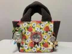 【確認用】コヤンイサムチョン　るみちゃん❤︎フラワーマーケットボックス型ボアトート