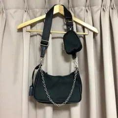 Y2K 韓国 ブラック バッグ