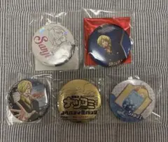 ONE PIECE サンジ 缶バッジ 5種セットのサムネイル