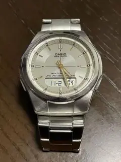 粟*竹様 【稼動品】CASIO ウェーブセプター WVA-M480 電波ソーラー