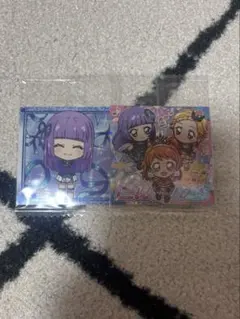 にふぉるめーしょん アイカツ シールウエハース ルミナス氷上スミレ2枚セット