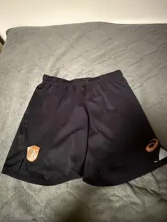 アシックス 黒 ショートパンツ