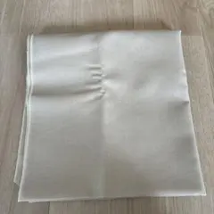 カーテンはぎれ　無地 生成り色　60×260