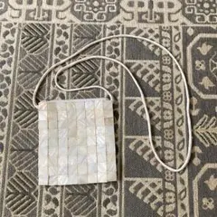 ベトナム製 シェルタイル ショルダーバッグ