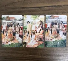 #TWICE5 通常盤トレカ　タワレコ特典クリアカード付き　①