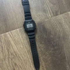 【CASIO】W-218H デジタル腕時計 「ブラック」のサムネイル