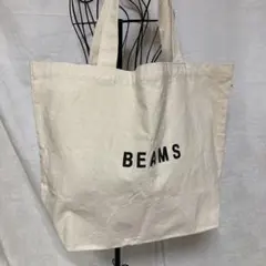 BEAMS トートバッグ キャンバス地