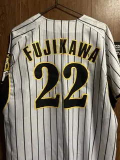 ④阪神タイガース 藤浪選手 復刻 ユニフォーム 輝流ライン Lサイズ #19