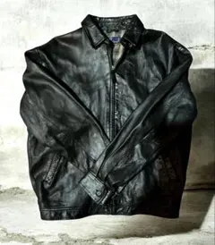 ‘90s⭐️Polo by Ralph Lauren⭐️ラムレザージャケット⭐️L‼️‼️