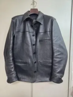 brown’s beach thisMan レザージャケット カーディガン thisman ブラウンズビーチ レザージャケット カーディガン - メルカリ