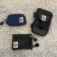 チャムスコインケース　3点セット