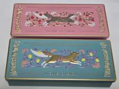 キツネとレモン　缶　チョコレート