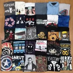 1 まとめ売り アメリカ古着 ブランドミックス Tシャツ 30枚セット