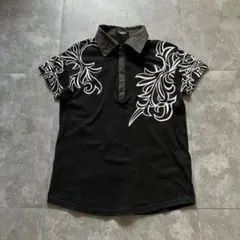 00s tornado mart tribal polo shirt短丈Y2Kのサムネイル