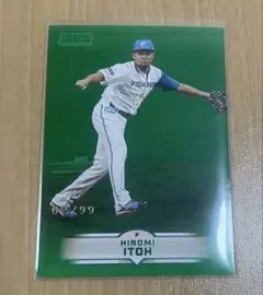 topps 2025 npb stadium club 伊藤大海　99シリ