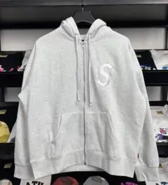 Supreme Sロゴ ジップアップパーカー 新品未使用【即購入OK】
