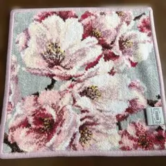 FEILER 花柄 シェニールタオルハンカチ さくら