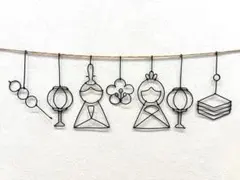 ハンドメイド№52パイナップル・ロコオハナお花見♡ワイヤークラフト