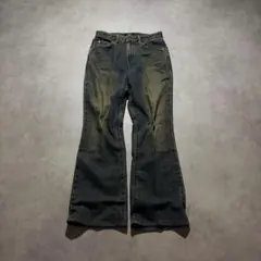 y2k archive flare denim ヒゲ フェード 平成